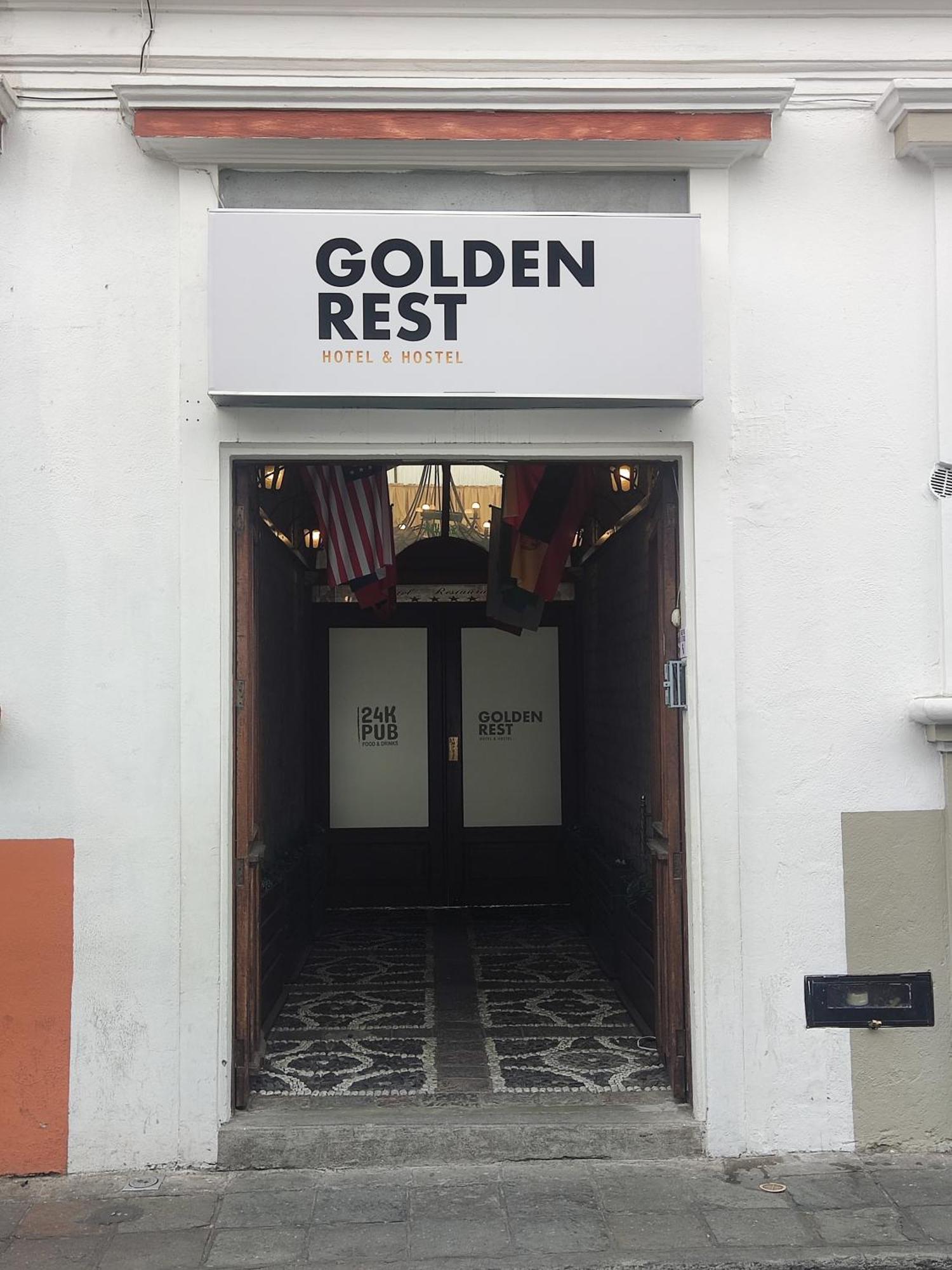 Golden Rest Latacunga Hotel Luaran gambar